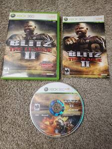 Blitz The League II 2 Microsoft Xbox 360 Complete CIB 海外 即決