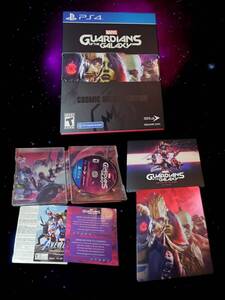 Guardins of the Galaxy: Cosmic デラックス Edition (2021, Sony PlayStation 4 PS4) 海外 即決