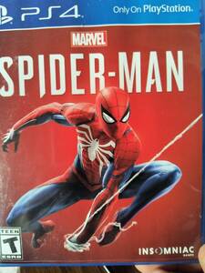 Marvel's Spider-Man (PlayStation 4, 2018) No Manual 海外 即決