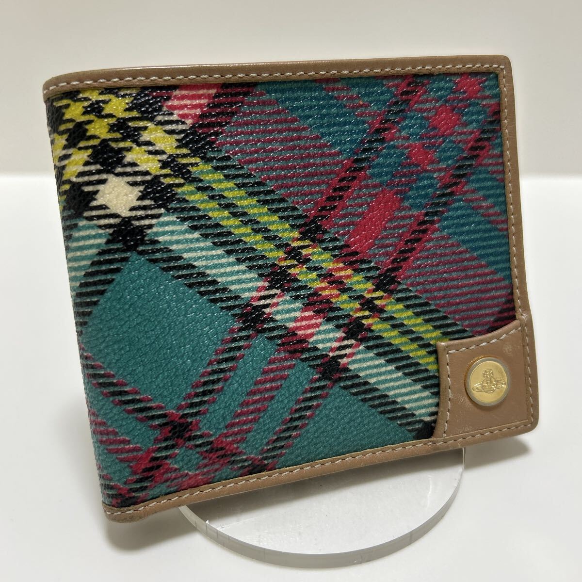 Vivienne Westwood チェック柄長財布　新品未使用 新品】 ヴィヴィアン ウエストウッド 長財布 チェック柄 | Ohana
