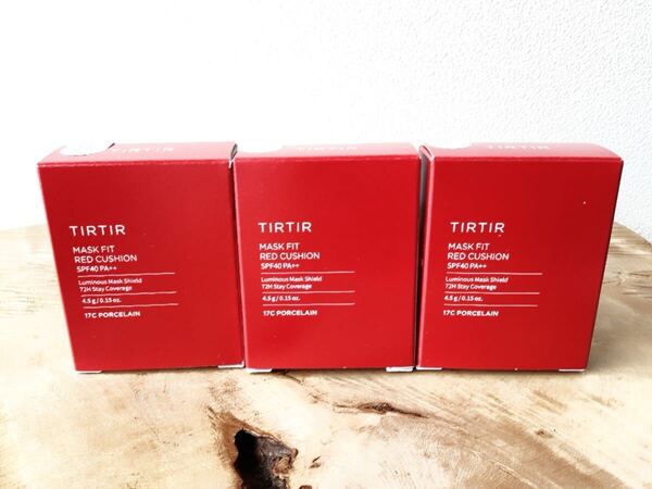 【TIRTIR】MASKFIT RED CUSHION MINI SPF40PA++ 17C PORCELAIN マスクフィット レッドクッション ミニ 4.5g ×3点