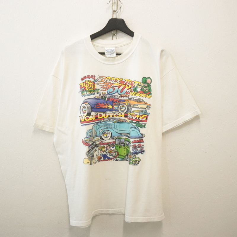 60s【古着】Tシャツ エドロス プリントリンガーTシャツ ホットロッド Yahoo!オークション -「エドロス ヴィンテージ」(Tシャツ
