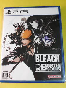 PlayStation5ソフト BLEACH REBIRTH OF SOULS 超美品!