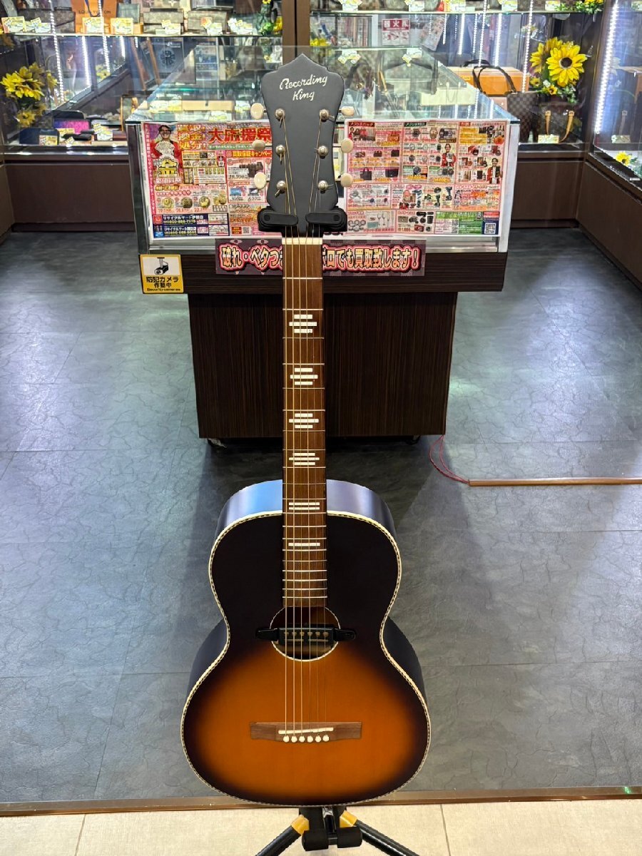 【ちょいキズ】 Recording　King　　エレアコ ROS 11 TBR エレアコ / RECORDING KING - YouTube