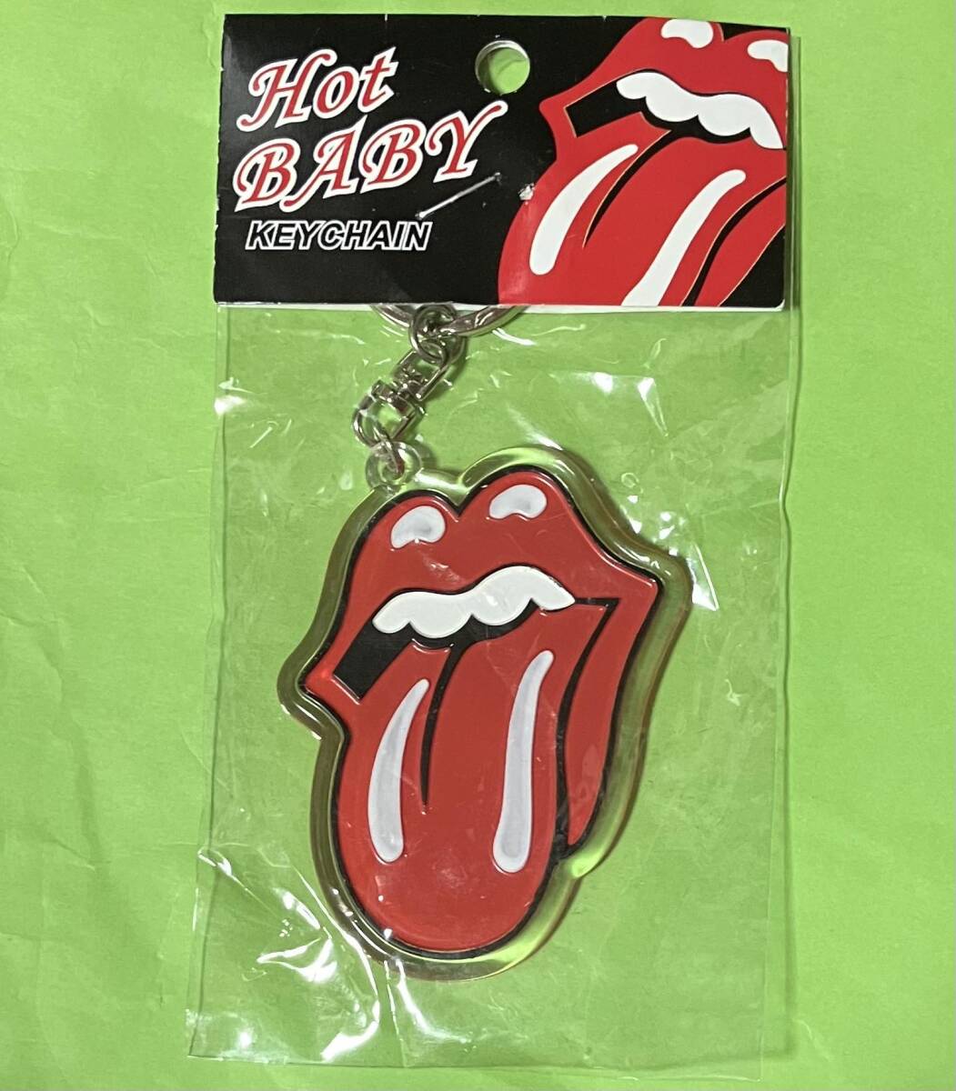 The Rolling Stones キーホルダー　稀少　レア　当時もの The Rolling Stones キーホルダー 稀少 レア 当時もの ザ