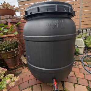 雨水タンク160L幅広コック付き送料込みその①