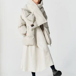 STUDIO NICHOLSON スタジオニコルソン エコダウンパデッドスカーフ