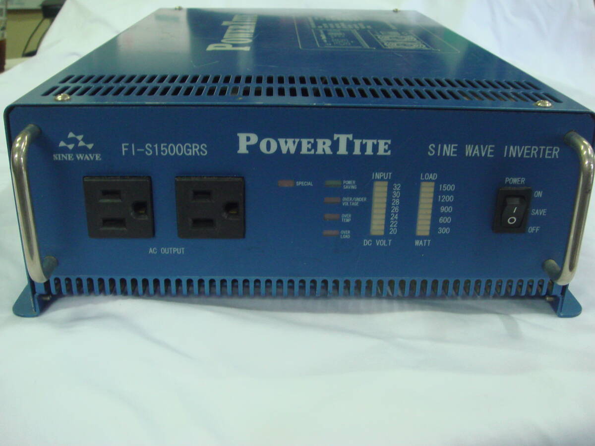 未来舎 1500W FI-S1500GRS インバーター 24V  ジャンク 未来舎 1500W FI-S1500GRS インバーター 24V ジャンク - メルカリ