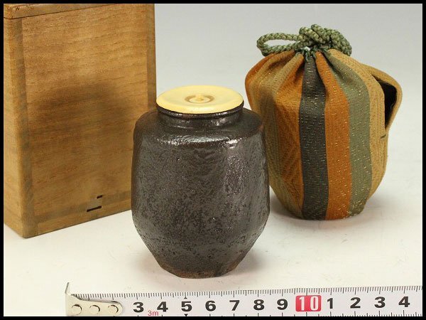 茶入。唐物茶入。唐時代。茶道具。古美術。骨董品。舊家蔵出し。希少。 2025年最新】Yahoo!オークション -唐物 茶入の中古品・新品・未