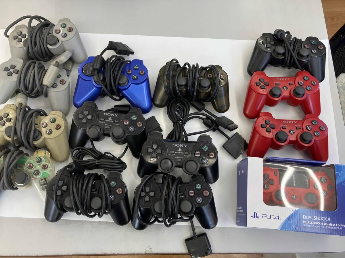 プレステ2、3 コントローラー まとめ売り Yahoo!オークション -「ps2 コントローラー ジャンク」の落札