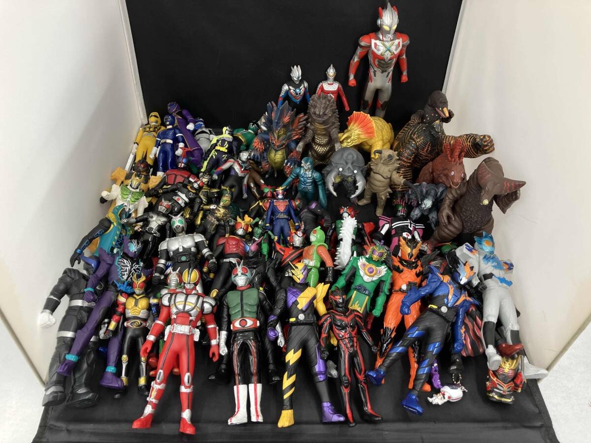 フィギュア 16体セット Yahoo!オークション -「仮面ライダー ソフビ 大量」(フィギュア