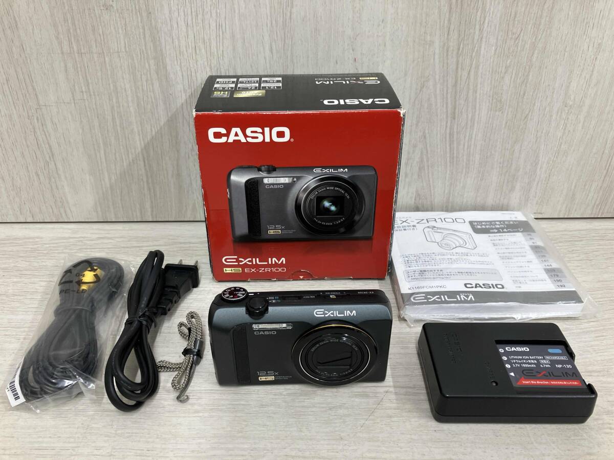 CASIO EX-ZR100 コンパクトデジタルカメラ 箱付き カシオ HIGH SPEED EXILIM EX-ZR100 オークション比較 - 価格.com