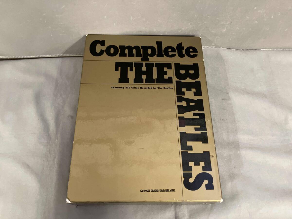 バンドスコア【BEATLES｜THE COMPLETE】〓断裁済み〓 バンドスコア【BEATLES｜THE COMPLETE】〓断裁済み〓 バンドスコア ザ