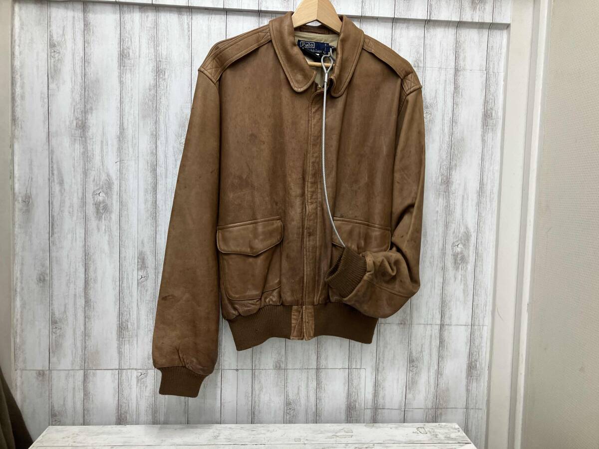 RALPH LAUREN ラルフローレン　鹿革　ディアスキン　レザージャケット RALPH LAUREN COUNTRY ディアスキンレザージャケット | CUSTOM FEVER