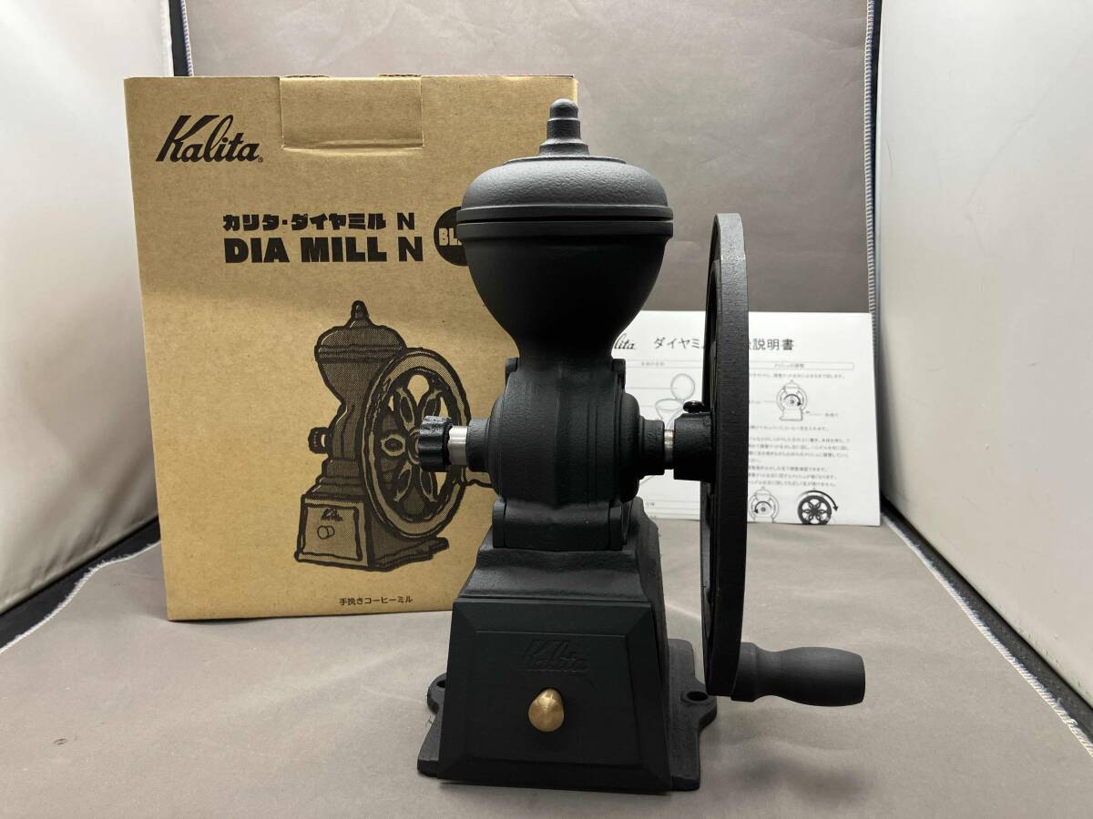 新品未使用！手動式コーヒーミル　ダイヤミル コーヒーミル 手挽き 手動 おしゃれ アンティーク調 レトロ