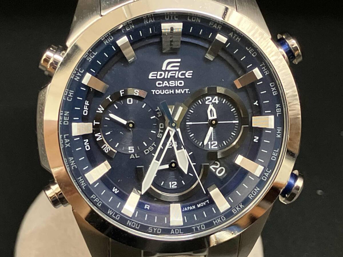 稼働品　カシオ　エディフィス　EQW-T603J　腕時計　KJ88 ほぼ未使用 稼働品 カシオ エディフィス EQW-T603J 腕時計 KJ88 ほぼ未使用
