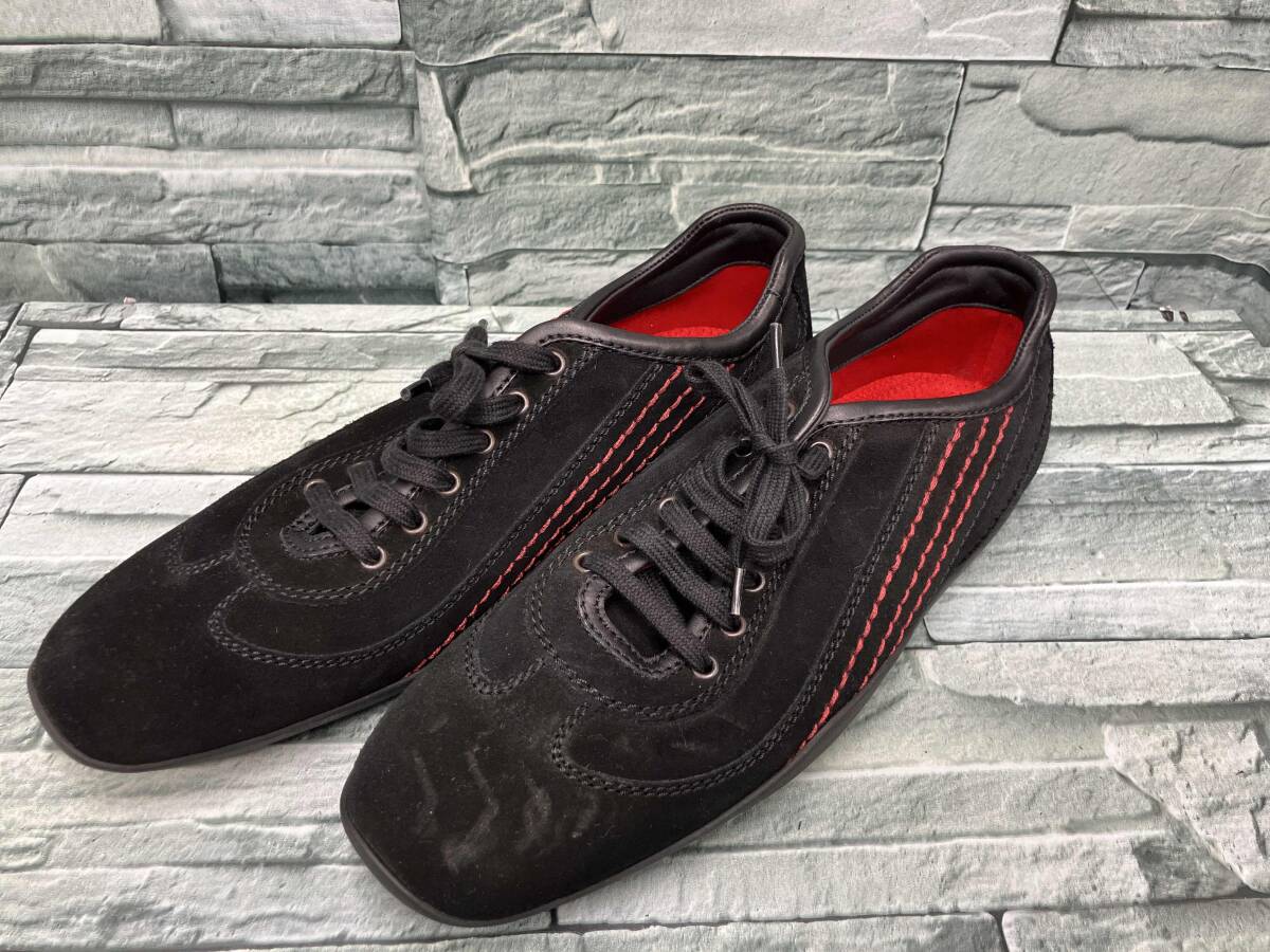 【美品】TOD'S トッズ 1T スエード ファブリック スニーカー 27cm トッズ ファッション 【美品】TOD'S トッズ 1T スエード