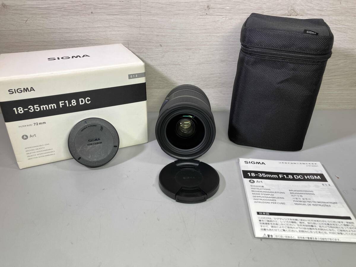 シグマ18-35mm F1.8 DC HSM | Art EF Sigma Yahoo!オークション -「18-35mm f1.8 dc hsm」の落札相場・落札価格