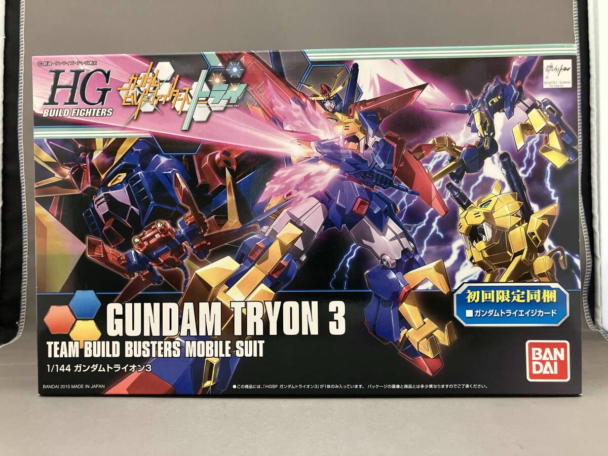 HGトライオン3 赤バンダイ 初期版 未使用品 HGBF ガンダムトライオン3 全塗装 レビュー - ガンプラスタイル