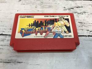 【※箱説なし※】マイティファイナルファイト 動作確認済み ファミコン