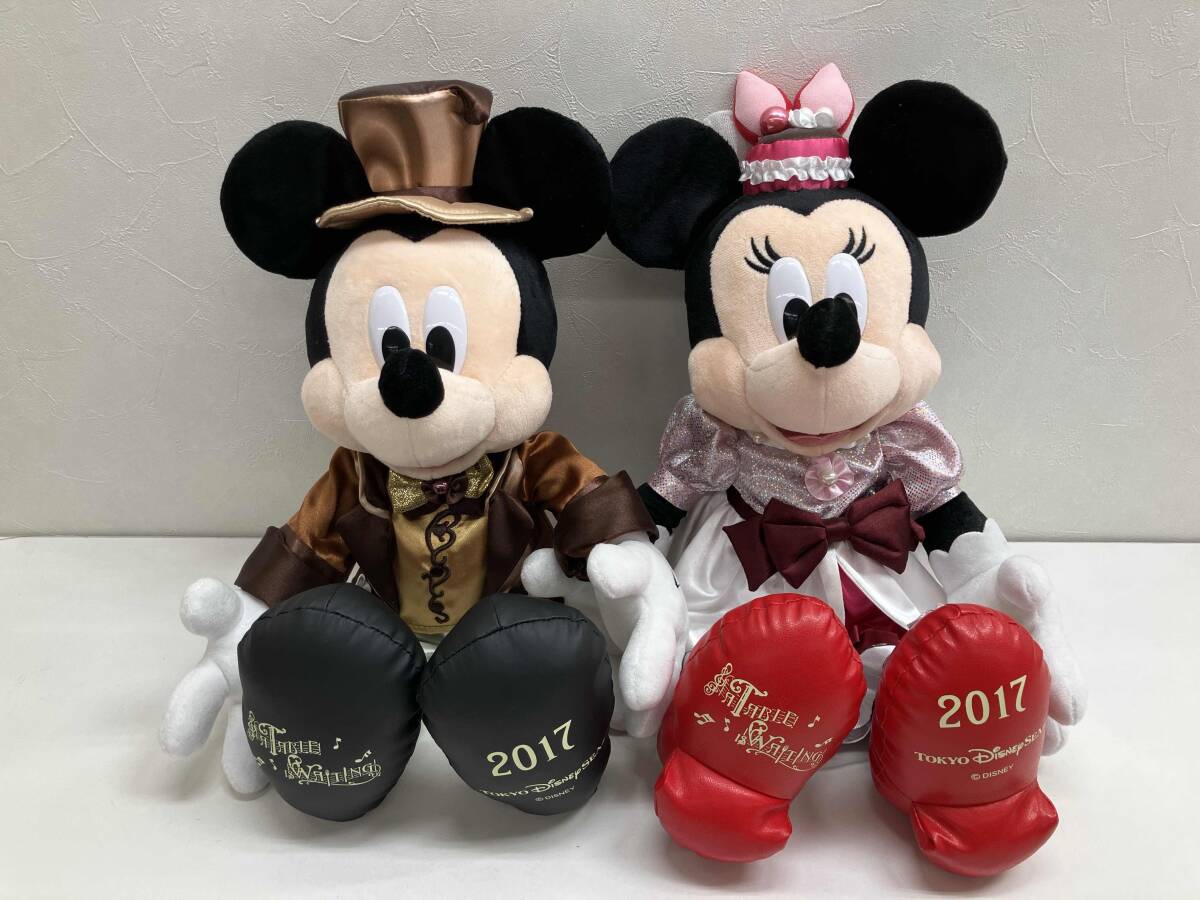 ディズニー　テーブルイズウェイティング　ぬいぐるみ　ミッキー　ミニー 東京ディズニーシー「テーブル・イズ・ウェイティング