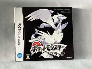 ニンテンドーDS ポケットモンスター ブラック(外箱イタミ)