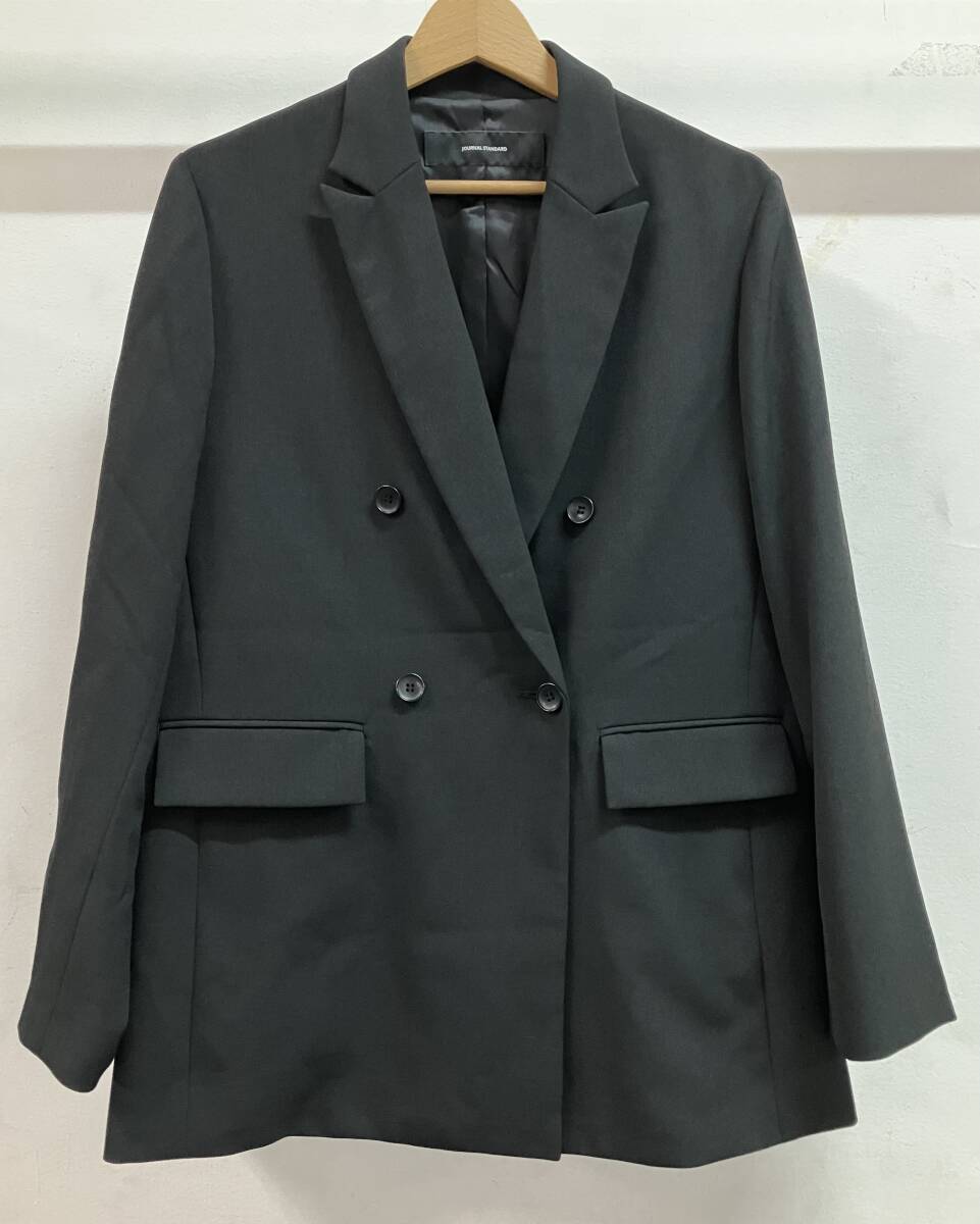 極美品 JOURNAL STANDARD ジャケット M リネンウール JOURNAL STANDARD｜《追加》ウールライクストレッチジャケット