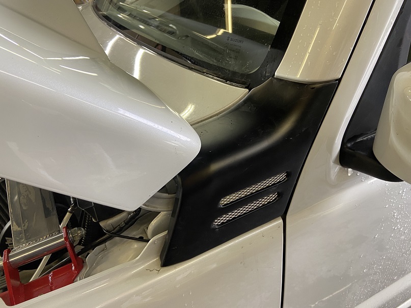  не крашеный канал крыло отделка JB64 JB74 Jimny Sierra канал есть A стойка panel 