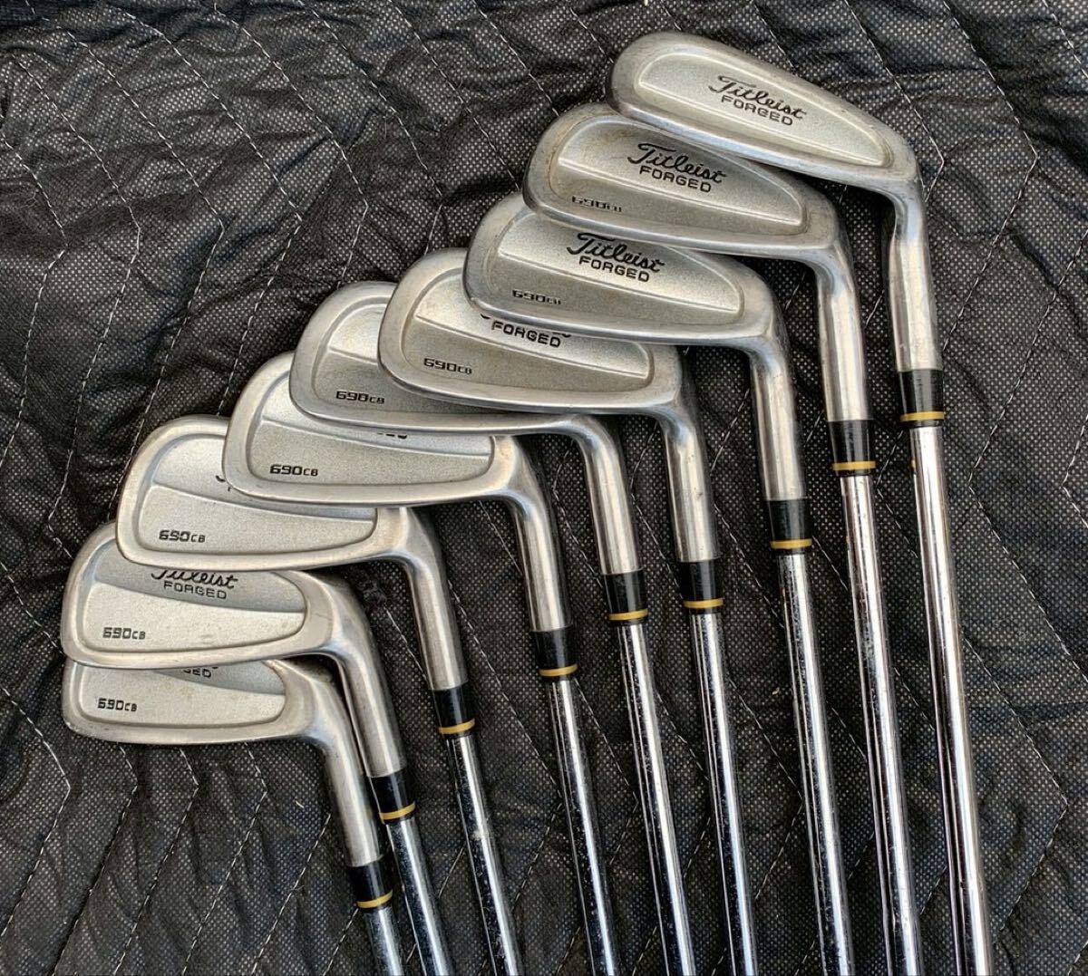 Titleist 690CB アイアンセット 6本 Yahoo!オークション -「タイトリスト690cb」の落札相場・落札価格