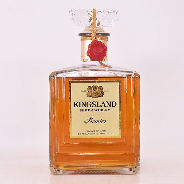 未開封 古酒 ￼NAPOLEON、NIKKA KINGSLAND、LARSEN Vintage Nikka Kingsland Japanese Whisky Bottle (Empty) Arita