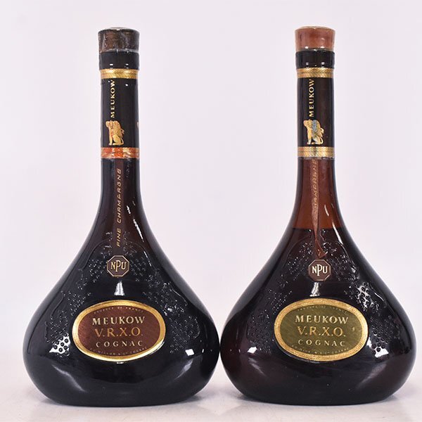 3本 HINE Courvoisier MEUKOW ブランデー セット Yahoo!オークション -「meukow ミュコー」(コニャック