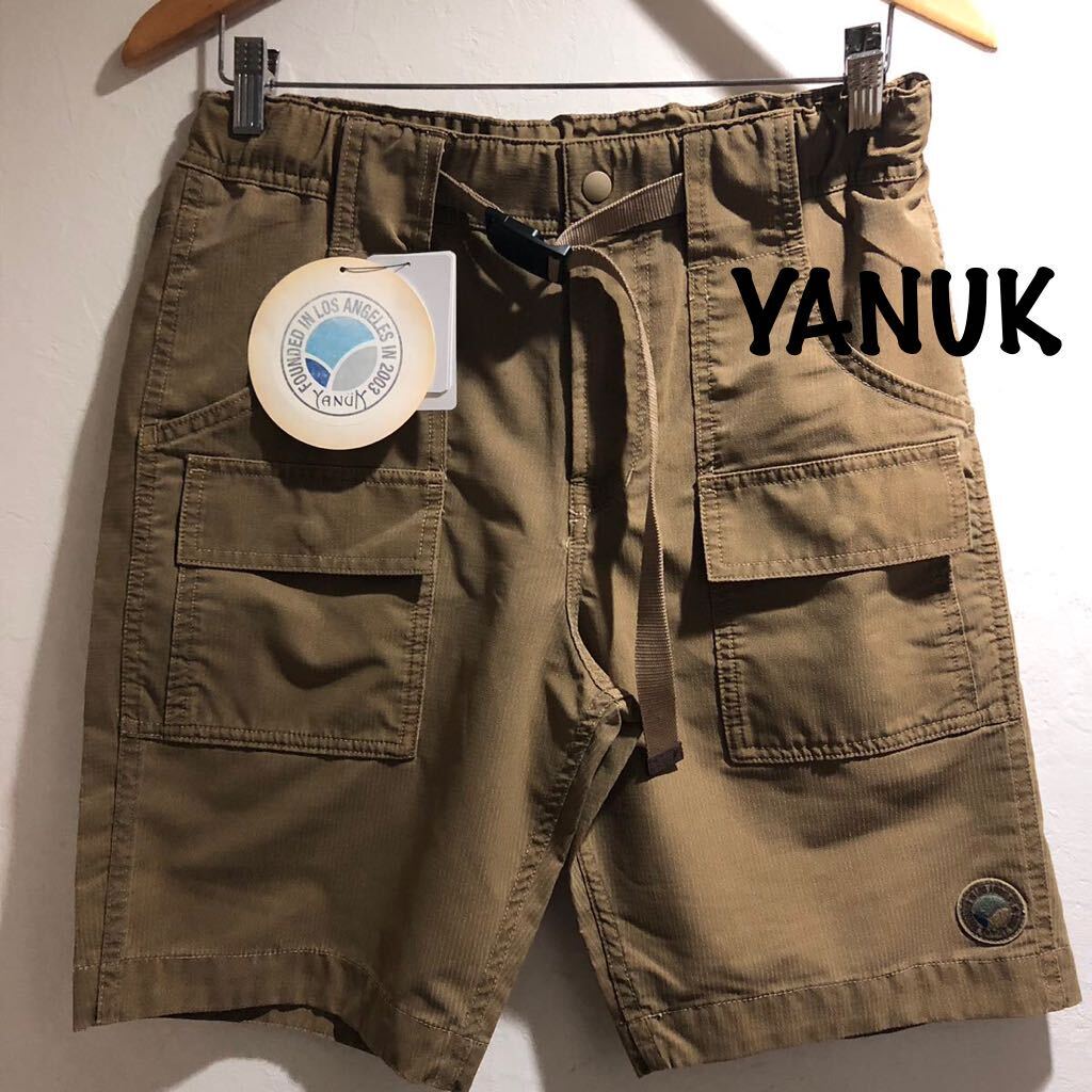 YANUK デニムショートパンツ YANUK（ヤヌーク）の「YANUK / ショートデニム【洗濯機洗い可