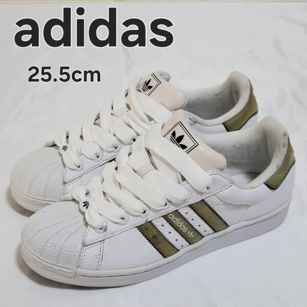 adidas アディダス スーパースター レザー スニーカー 25.5cm