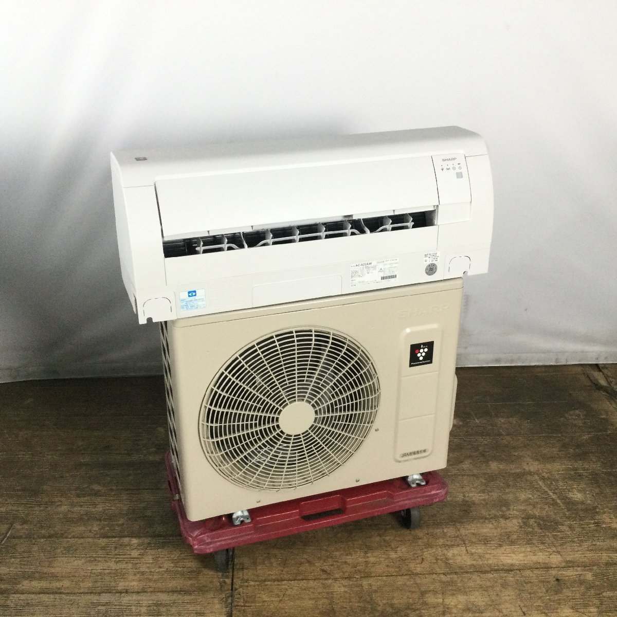 1878 シャープ【AY-F22DG】2017年製 6畳 ルームエアコン 未使用 SHARP シャープ ルームエアコン AY-S22DJ 6畳用 2.2kw 2024年