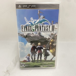 【未使用】 スクウェアエニックス SQUARE ENIX PSP ファイナルファンタジー III 3 ULJM06133