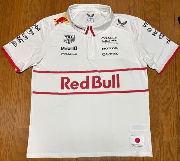 レッドブル・レーシング 2025年 支給品ポロシャツ(日本GP) 角田裕毅 フェルスタッペン