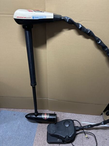 ミンコタ 36AT 36lbs 36インチシャフト 12V フットコン エレキ モーターガイド フットエレキ 5段変速