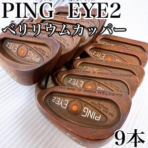 PING EYE2belilium медь железный комплект 9шт.@| булавка I 2 машина stain KARSTEN steel вал медь Vintage Club