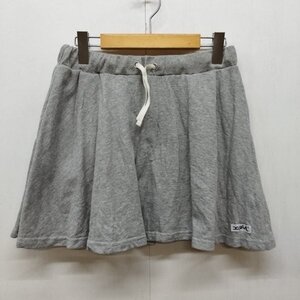 H496 x-girl x-girl расклешенная юбка эластичная талия толстовка одна точка логотип патч случайные карманы серый размер 2