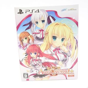048s PS4ソフト ALIA’s CARNIVAL! サクラメントプラス 限定版 ※中古