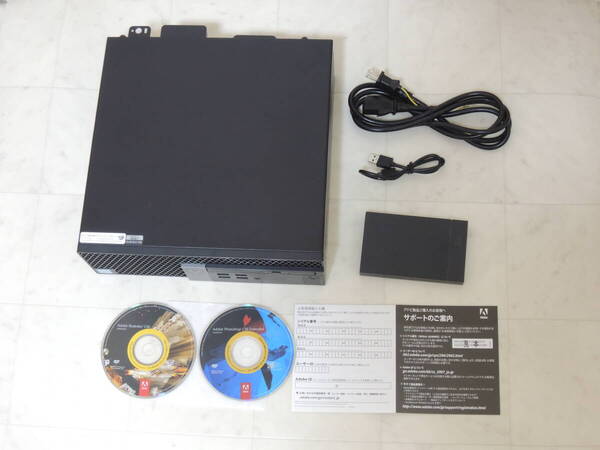 P-00058●永続版 Adobe Photoshop Illustrator CS6 DELL OPTIPLEX 3040 Windows 11 i5-6500 16GB 新品 SSD 960GB メモリ 16GB