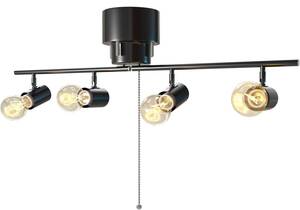 シーリングライト おしゃれ ライト リビング キッチン 6畳 8畳 照明 間接照明 北欧 スポットライト LED ダイニング用 ledcl-dgd01-bk