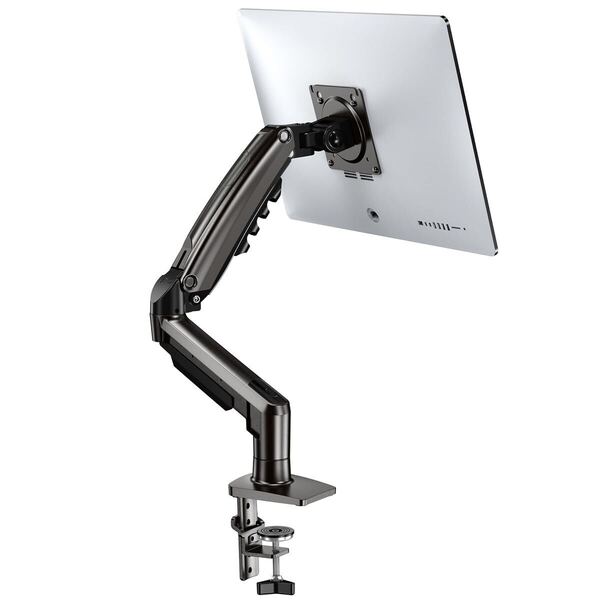 a)HUANUO (ファーノー) PCモニターアーム 液晶ディスプレイアーム 13~32インチ対応 耐荷重2~9kg ガススプリング式 グロメットHNSS6