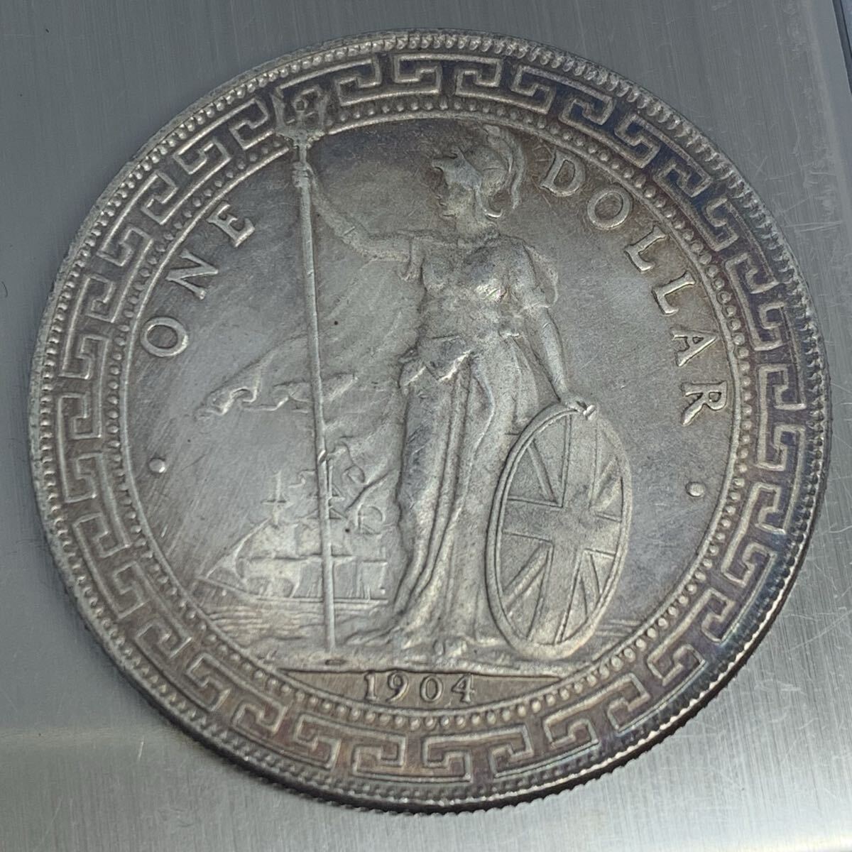 香港　イギリス貿易銀　1899年　壹圓銀貨　1ドル　英国領香港　ブリタニア立像 2025年最新】Yahoo!オークション -イギリス 貿易銀の中古品