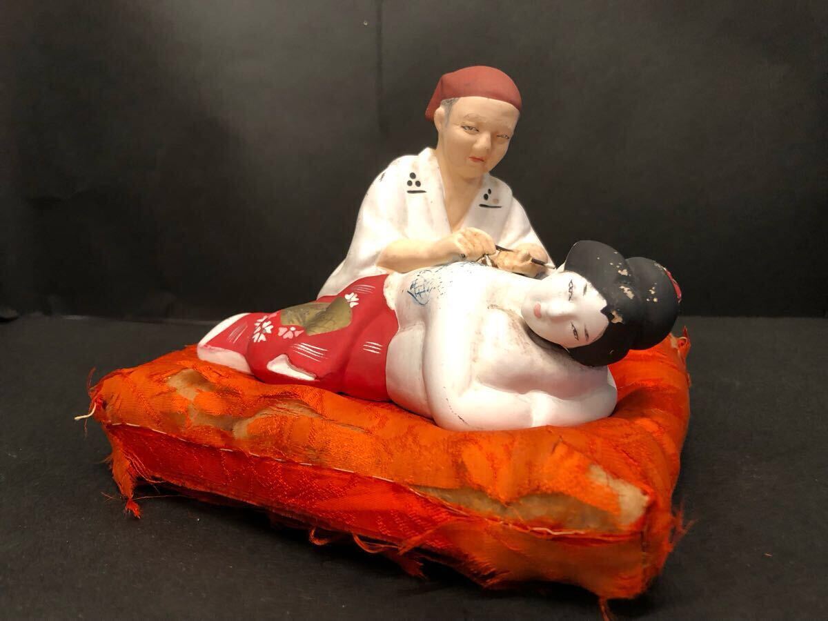春画　人形　2体　古美術 春画人形 | 古物屋 壱両