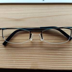 Theo テオ 眼鏡 メガネ desiree 231 茶色×水色