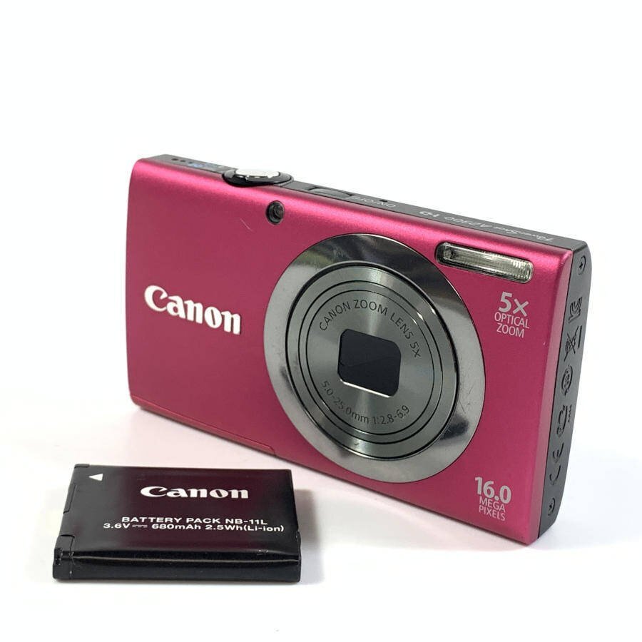 Canon デジカメ パワーショット A2300 充電器付き 中古品 Yahoo!オークション -「powershot a2300」の落札相場・落札価格