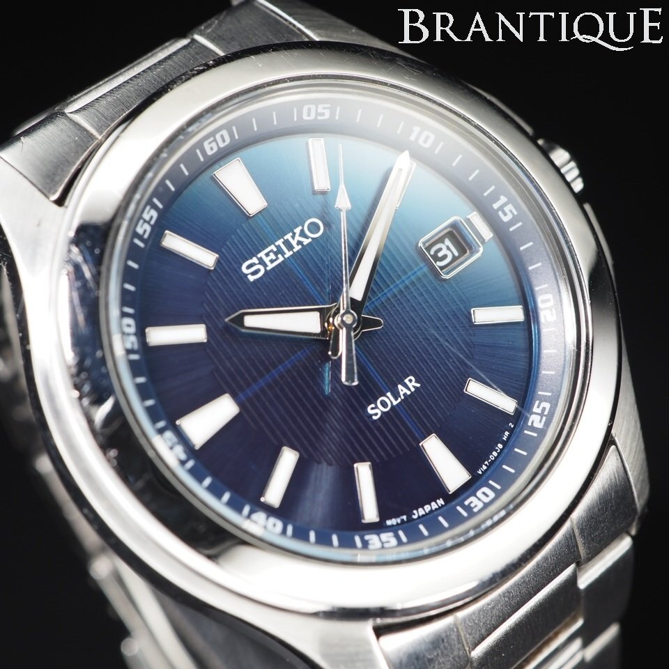 時計 SEIKO SOLAR V147-0AH0 SEIKO SOLAR 腕時計 V147-OAKO - メルカリ