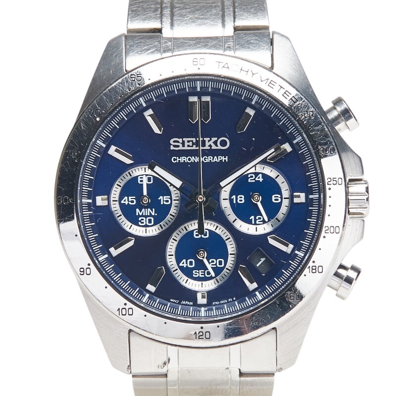 稼働品★SEIKO　セイコー　スピリット　クオーツ　メンズ時計　8T63　箱 楽天市場】SEIKO【セイコー】 8T63-00D0 スピリット・クロノ