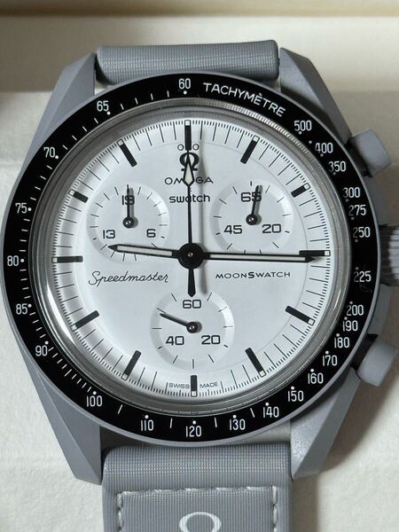 送料無料 Omega Swatch Moonswatch 1965 Speedmaster オメガ スウォッチ スピードマスター NASA 新品未使用 保証書付き